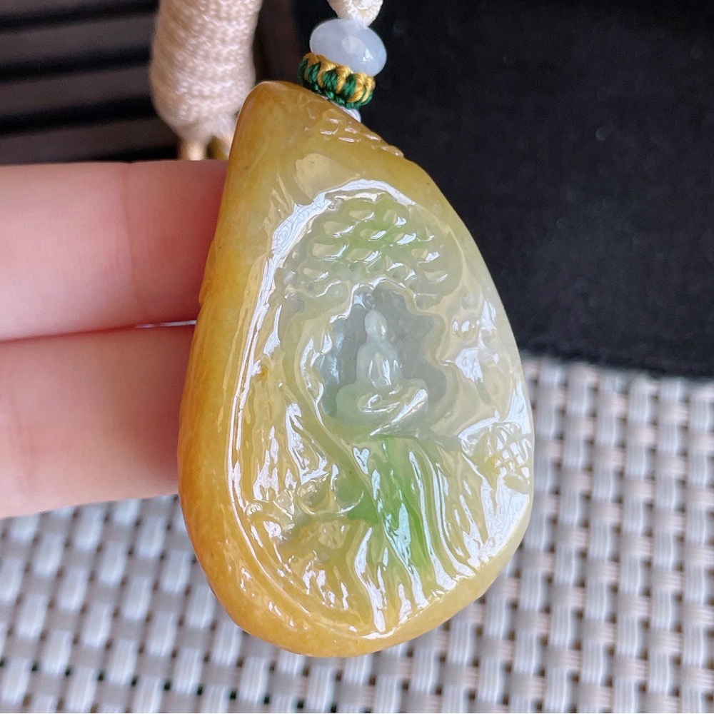 Jade pendant Grade a jadeite collection traditional culture
